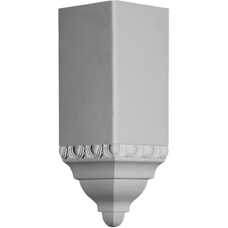Ekena Millwork Moulding Inside Corner, Urethane, 11-1/2 in H, 6 in W MIC06X06BI